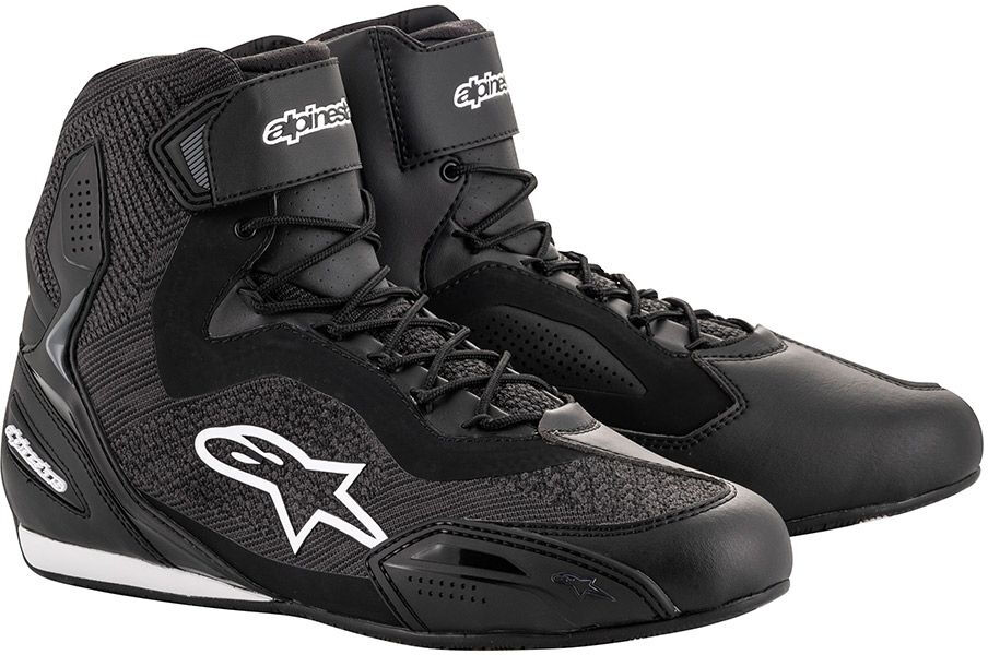 Alpinestars Faster 3 Rideknit Chaussures de moto Noir 43