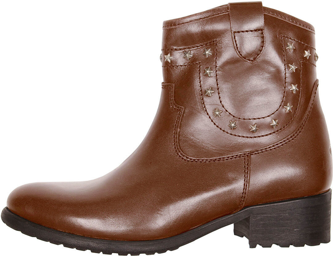 Helstons Texas Bottes de moto de dames Brun 37