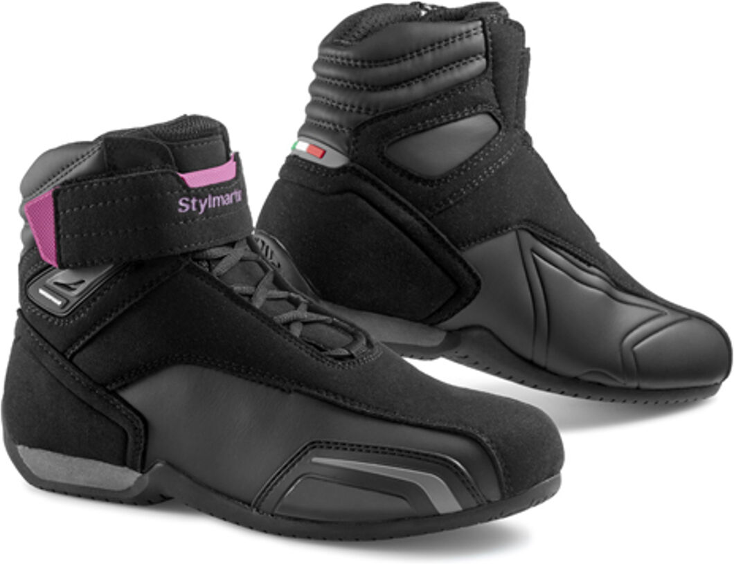 Stylmartin Vector Chaussures de moto Noir Rose 42