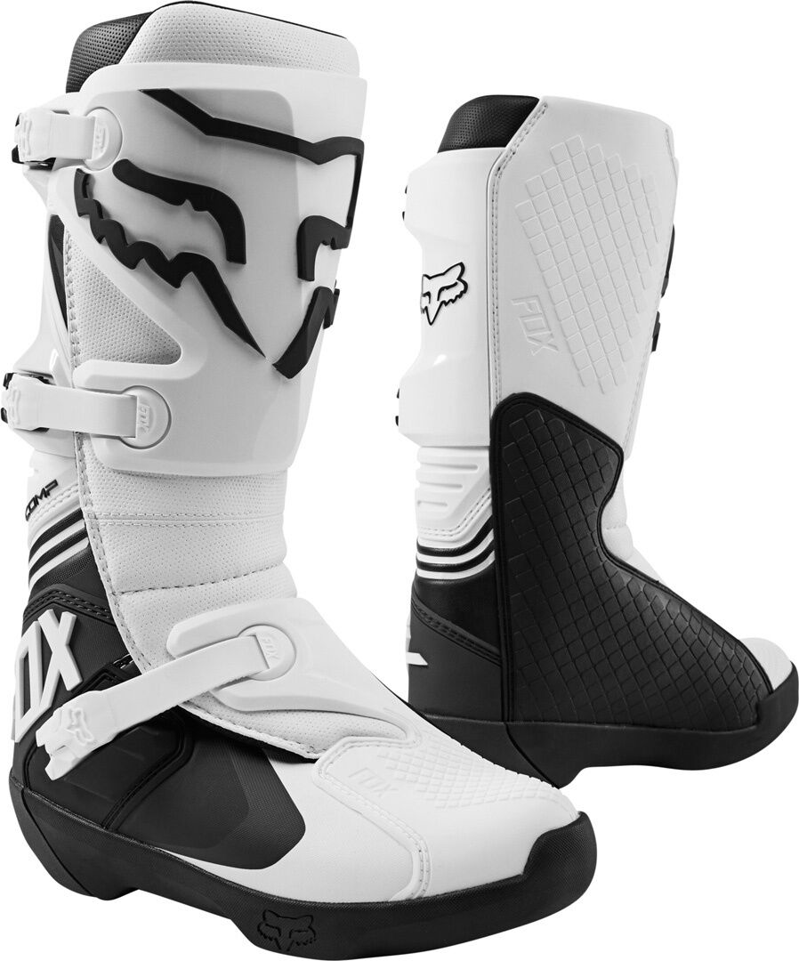 FOX Comp Bottes motocross Blanc 47 48