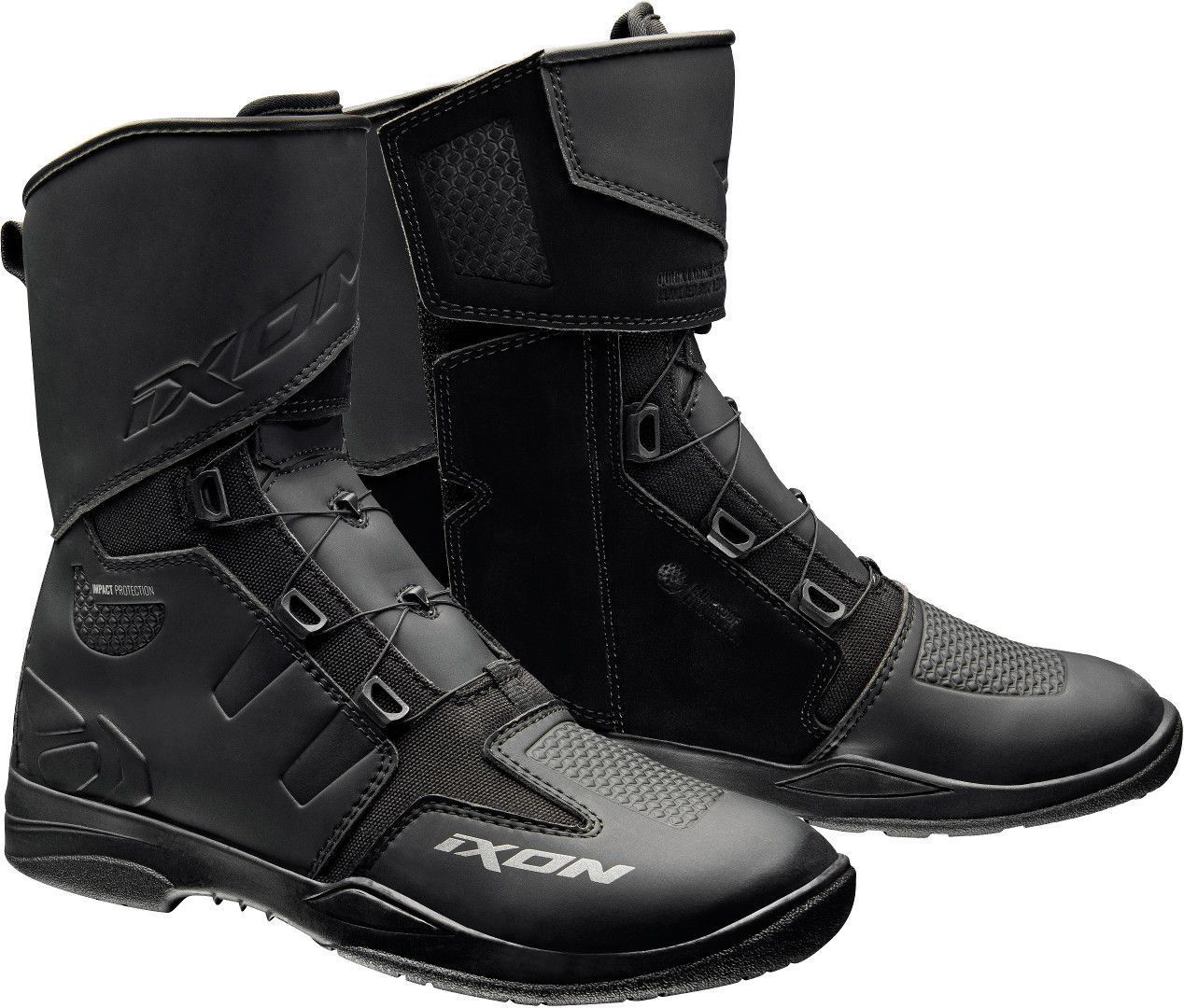 Ixon Kassius Bottes de moto Noir 39