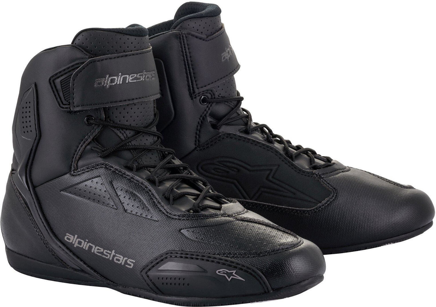 Alpinestars Faster 3 Chaussures de moto Noir Gris 48