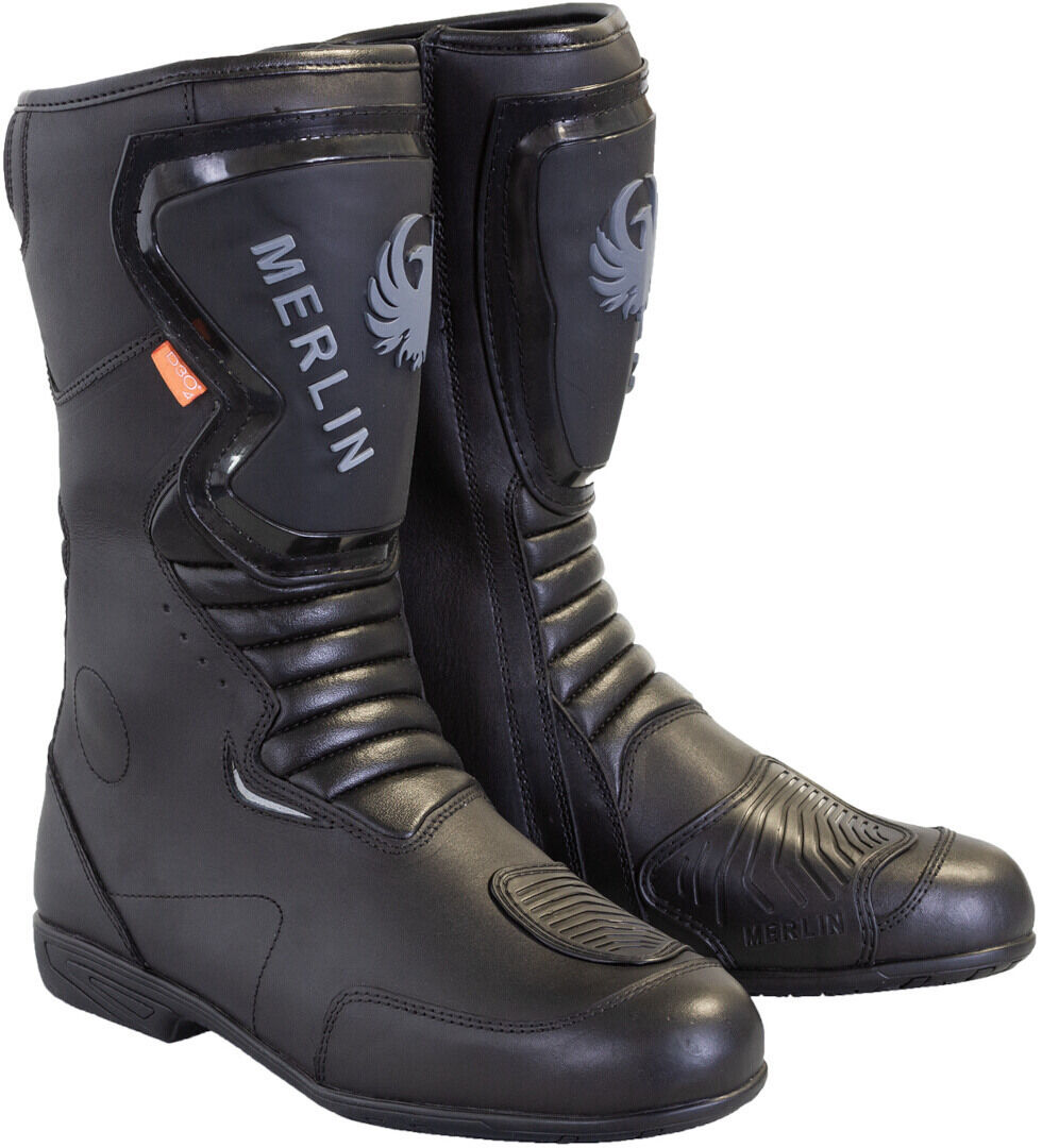 Merlin Reaper Bottes de moto imperméables Noir 42