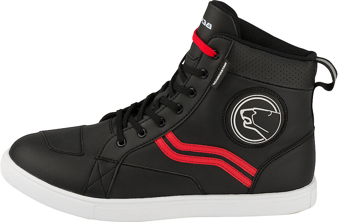 Bering Stars Evo Chaussures de moto Noir Rouge 41