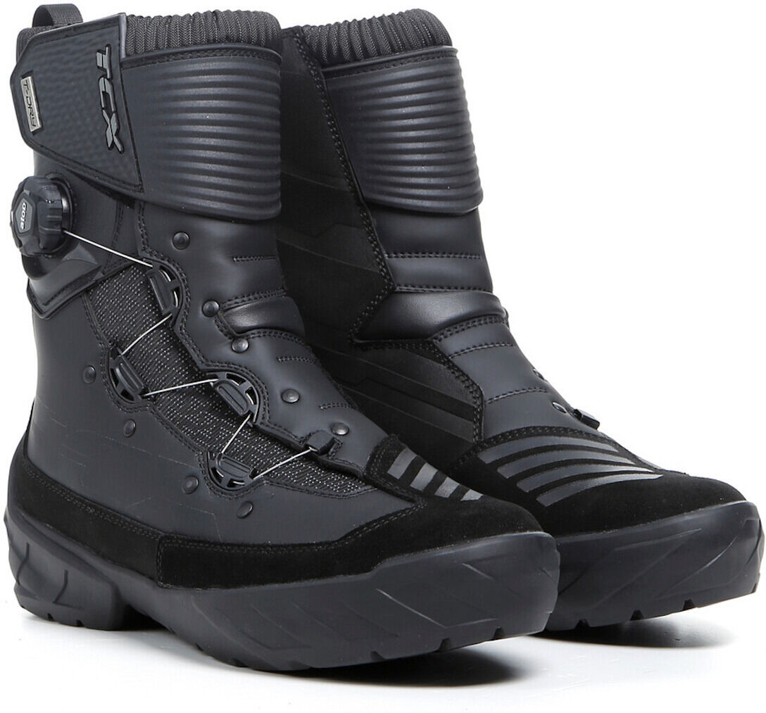 TCX Infinity 3 Mid WP Motorcycle Boots Bottes de moto Noir 42