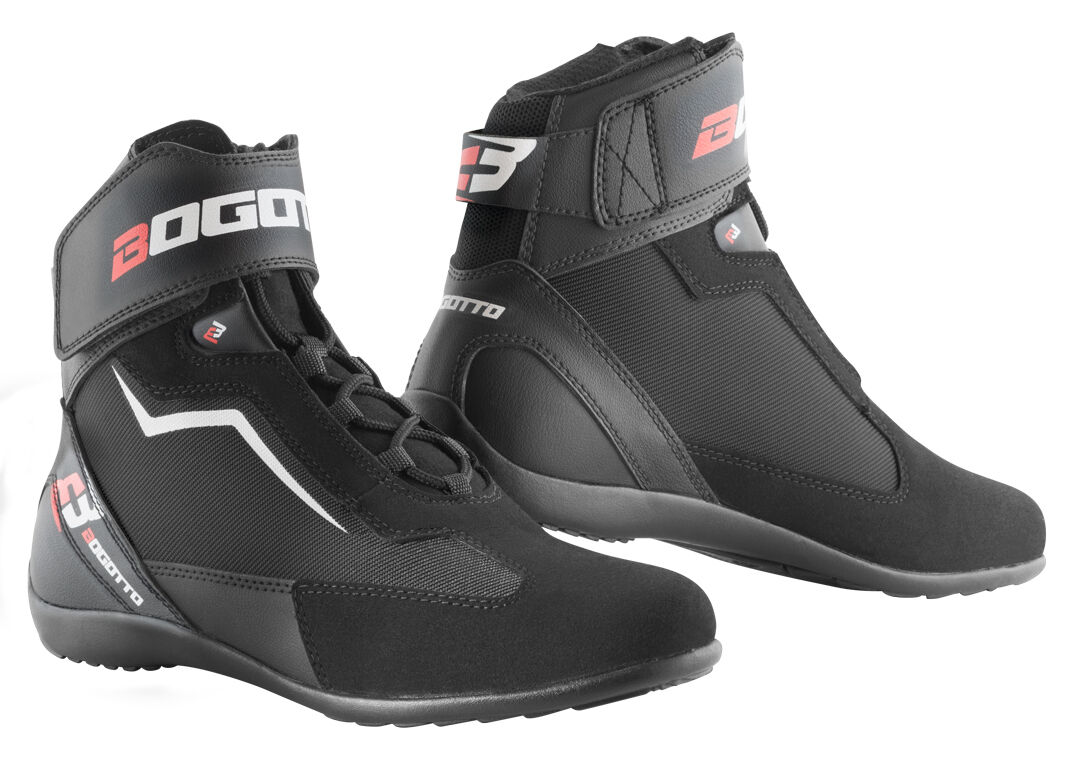 Bogotto Mix Chaussures de moto Noir 42