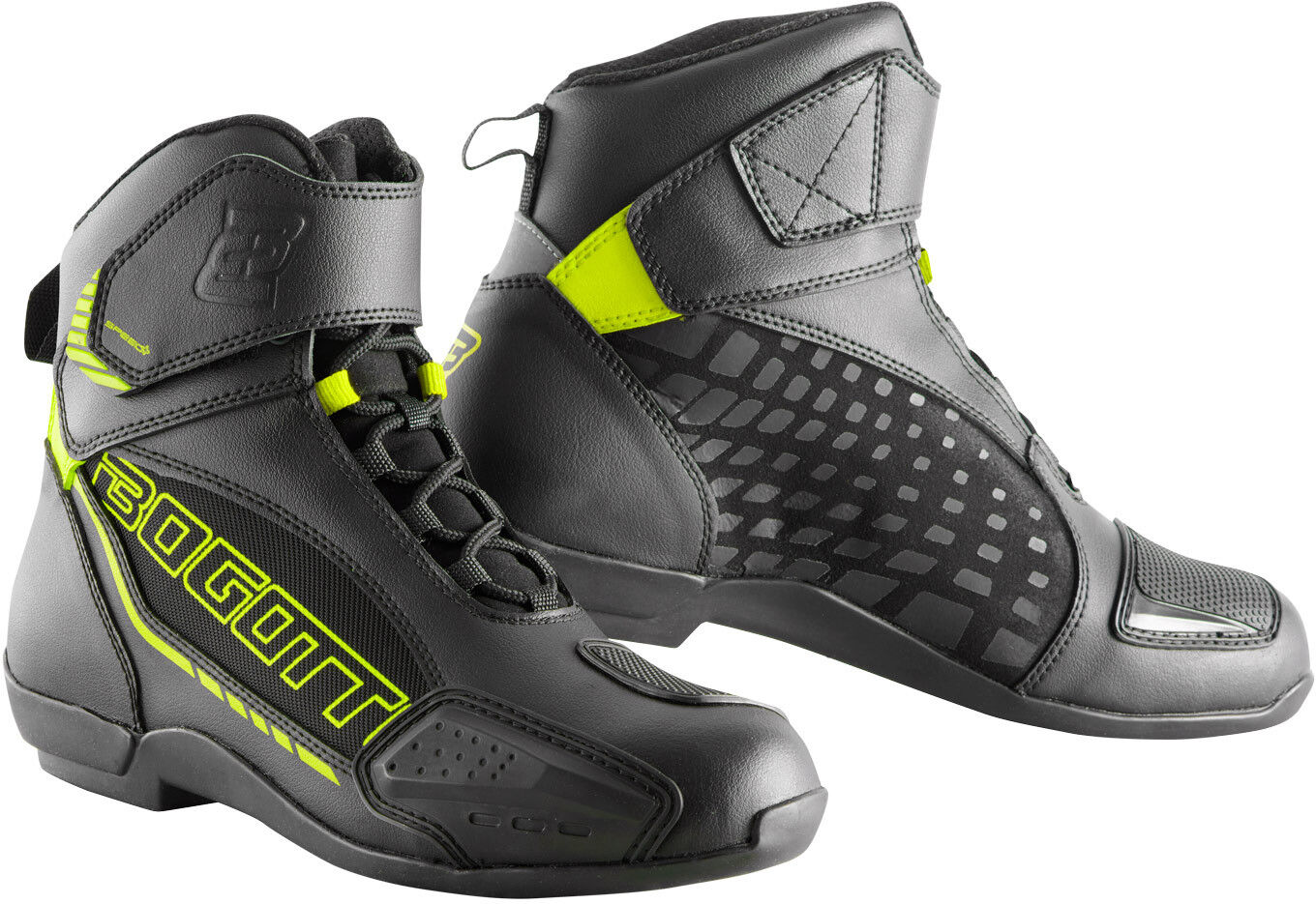 Bogotto GPX Chaussures de moto Noir Jaune 48