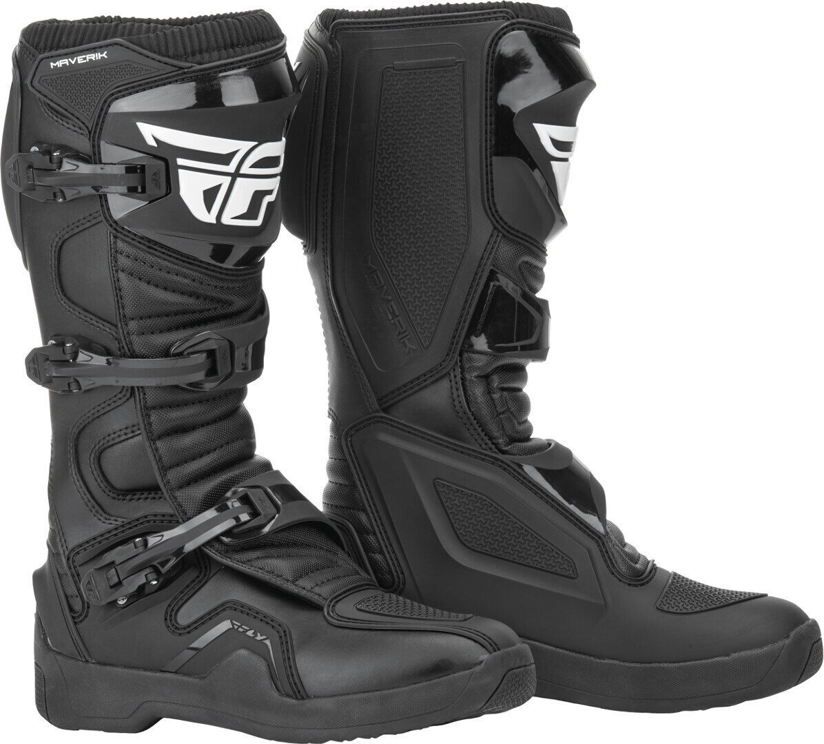 Fly Racing Maverik Bottes de motocross Noir 46