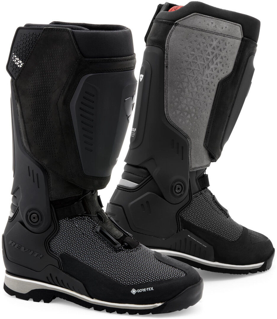 Revit Expedition GTX Bottes de moto Noir Gris 46