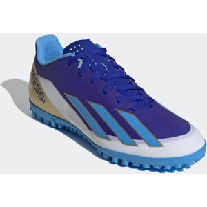 Adidas Performance Fussballschuh »X CRAZYFAST MESSI CLUB TF« Lucid Blue / Blue Burst / Cloud White  42