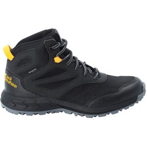 Jack Wolfskin Wanderschuh »WOODLAND TEXAPORE MID K« black-burly-yellow-XT  UK 13 - EU 32