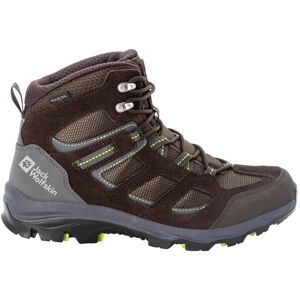 Jack Wolfskin Wanderschuh »VOJO 3 TEXAPORE MID M« dark-brown-lime  UK 14 - EU 49