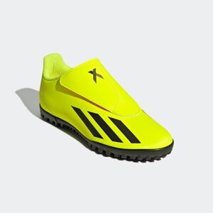 Adidas Performance Fussballschuh »X CRAZYFAST CLUB HOOK-AND-LOOP TF« Team Solar Yellow 2 / Core Black / Solar Red  38