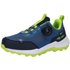 TROLLKIDS Outdoorschuh »Trollfjord Hiker Low«, Wasserdicht petrol/lime  39