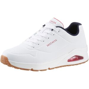 Skechers Sneaker »Uno«, mit extra Dämpfung, Freizeitschuh, Halbschuh,... weiss-rot-blau Größe 42