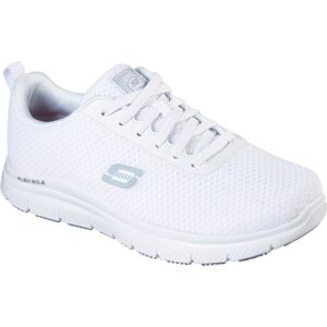 Skechers Berufsschuh, Schnürschuh für Gastronomie,Pflege mit gepolsterter... weiss Größe 43