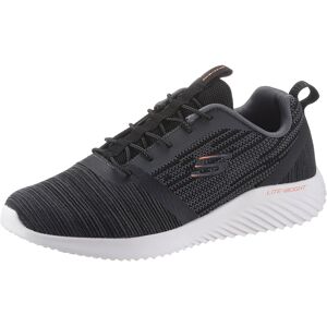 Skechers Slip-On Sneaker »BOUNDER«, Slipper, Sommerschuh, Freizeitschuh mit... anthrazit Größe 39