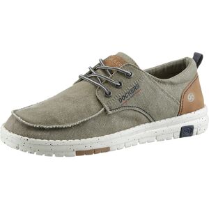 Dockers by Gerli Sneaker, mit gesprenkelter Laufsohle, Freizeitschuh,... khaki Größe 41