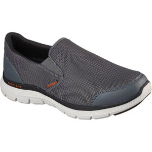 Skechers Slip-On Sneaker »FLEX ADVANTAGE 4.0«, Slipper, Schhlupfschuh,... anthrazit-orange Größe 43