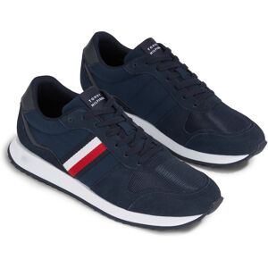 Tommy Hilfiger Sneaker »RUNNER EVO MIX ESS«, mit seitlichen Streifen,... dunkelblau Größe 43