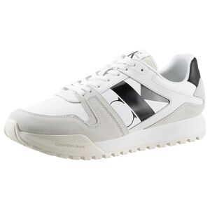 Calvin Klein Jeans Sneaker »TOOTHY RUN LACEUP LOW LTH MIX«, mit... weiss-schwarz Größe 45