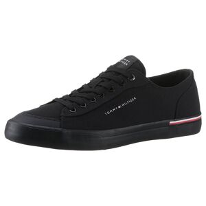 Tommy Hilfiger Sneaker »CORPORATE VULC CANVAS«, mit Streifen an der Ferse,... schwarz Größe 40