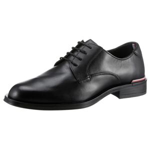 Tommy Hilfiger Schnürschuh »CORE RWB HILFIGER LTH SHOE«, in schmaler Form,... schwarz Größe 42