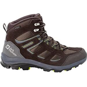 Jack Wolfskin Herren Vojo 3 Texapore Mid M, Dark Brown Lime, 40 EU