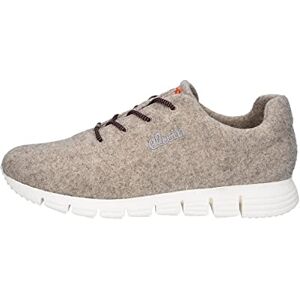 Elwin Shoes Herren Karma Sneaker, beige, 42 EU