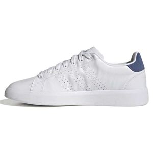 Adidas Herren Advantage Premium Leather Shoes Sneakers, FTWR White FTWR White Crew Blue, 43 1/3 EU