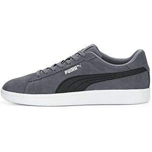 Puma Unisex Smash 3.0 Turnschuhe, Gray Tile  Black  White, 38 EU