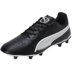 Puma Unisex King Match Fg/Ag Fußballschuhe,  Black  White, 40 EU