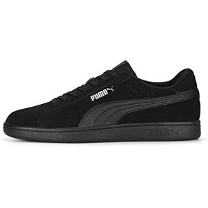 Puma Unisex Smash 3.0 Turnschuhe,  Black  Black  Silver, 41 EU