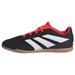 Adidas Predator.4 in Sala, Unisex-Erwachsene Sneakers, Core Black FTWR White Solar Red, 46 EU