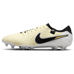 Nike Tiempo Legend 10 Elite Low-Top-Fußballschuh für normalen Rasen - Gelb - 38