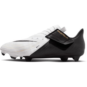 Nike Phantom GX 2 Academy EasyOn MG Low-Top-Fußballschuh für weichen Rasen - Weiß - 45