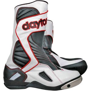 Daytona Evo Voltex GTX Gore-Tex wasserdichte Motorradstiefel 43 Schwarz Weiss Rot