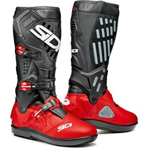 Sidi Atojo SRS Motocross Stiefel 42 Schwarz Rot