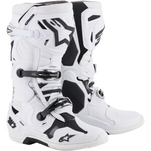 Alpinestars Tech-10 Motocross Stiefel 44 45 Weiss