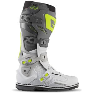 Gaerne SG-22 Motocross Stiefel 43 Grau Weiss