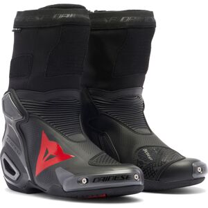 Dainese Axial 2 Air perforierte Motorrad Stiefel 40 Schwarz Rot