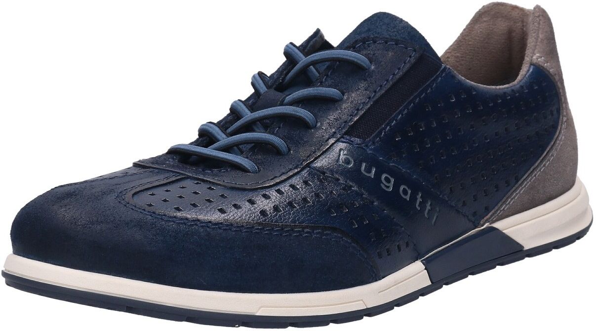 Bugatti Sneaker »Stowe«, mit leichter Perforation blau  40 41 42 43 44 45 46