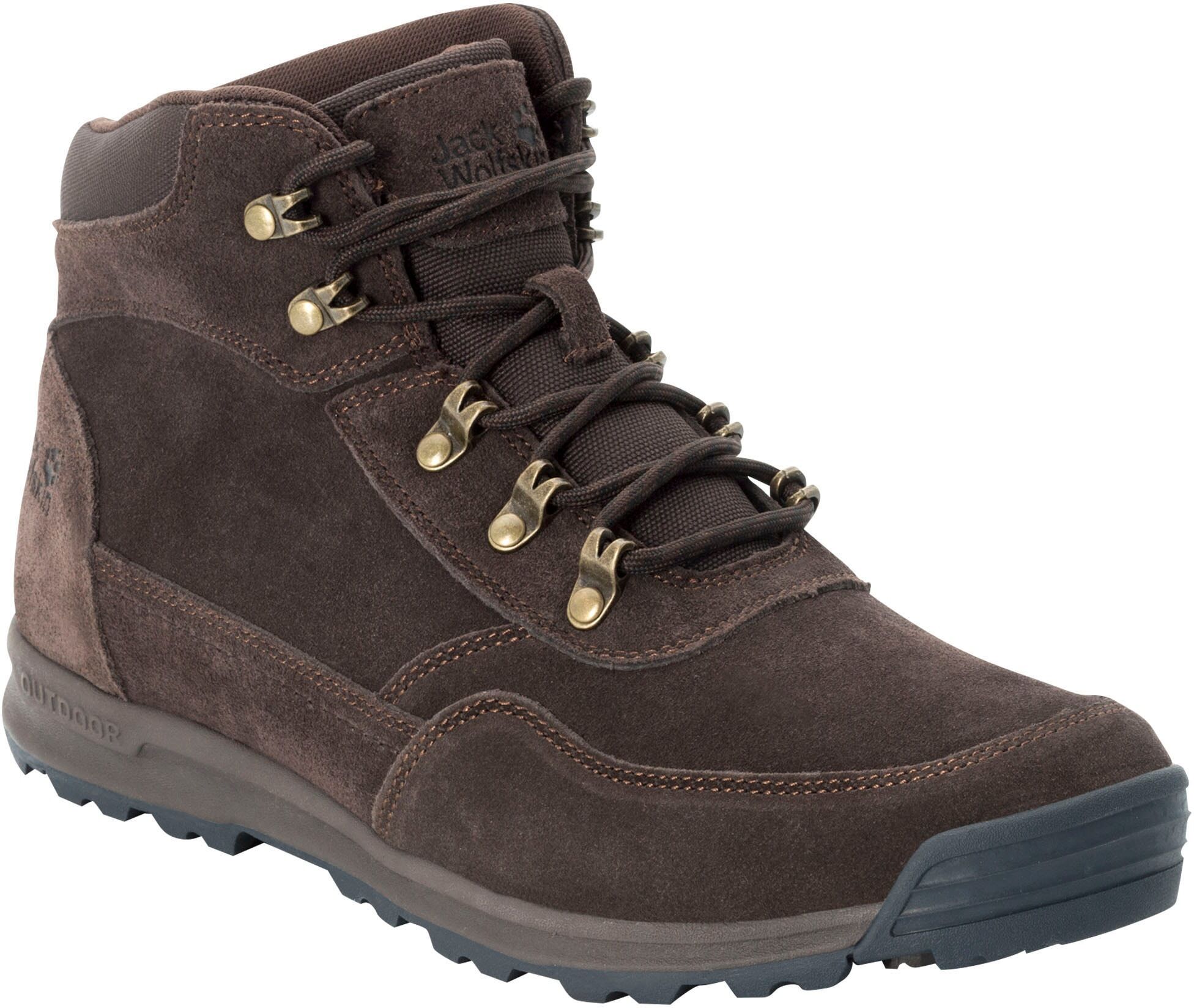 Jack Wolfskin Schnürboots »HIKESTAR MID M« braun  40,5 42 43 44,5 45,5 47