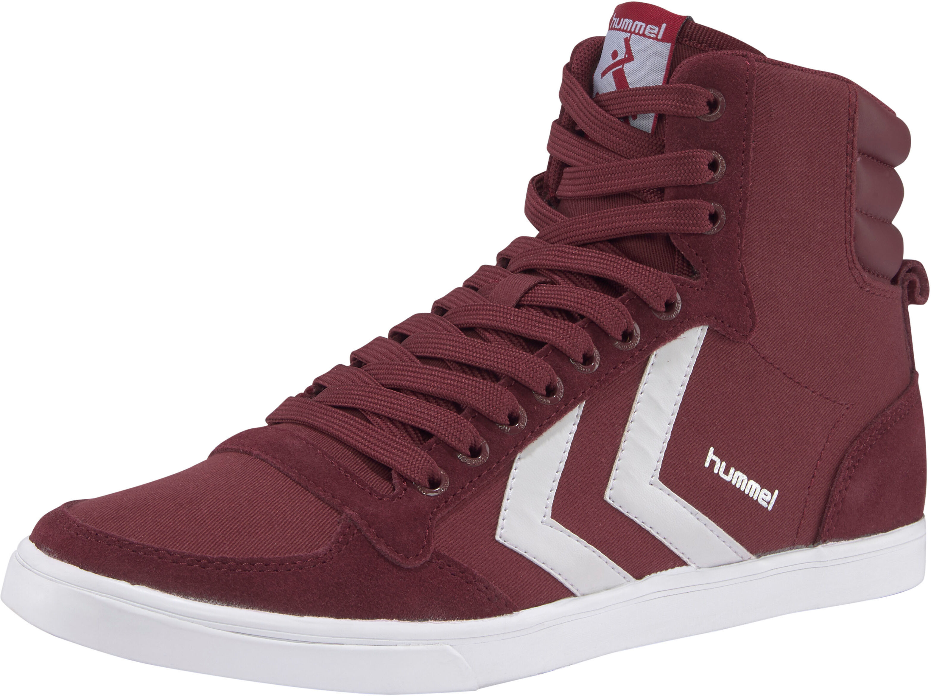 hummel Sneaker »SLIMMER STADIL HIGH« rot Größe 36 37 38 39 40 41 42 43 44 45 46 47 48