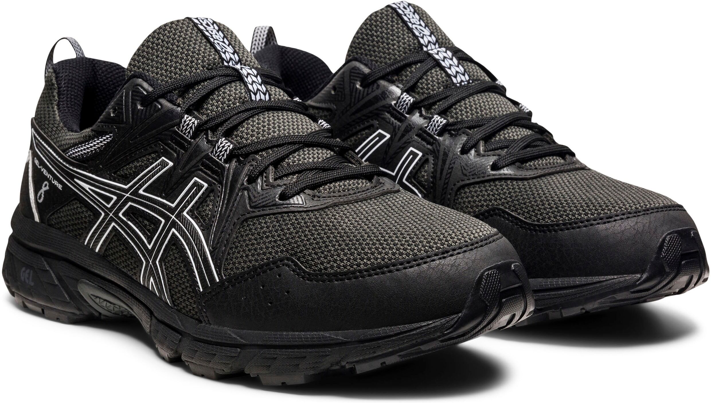 Asics Laufschuh »GEL-VENTURE 8« schwarz-weiss Größe 41,5 42,5 42 43,5 44,5 44 45 46 46,5 47 48 49