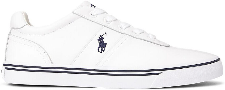 POLO RALPH LAUREN Ledersneakers Hanford WEISS