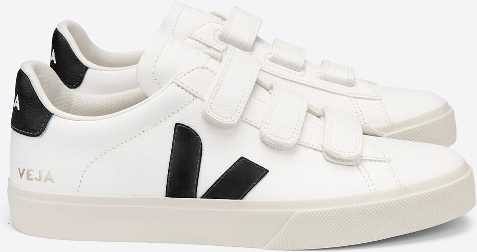 VEJA Sneakers Recife, Klettverschluss WEISS