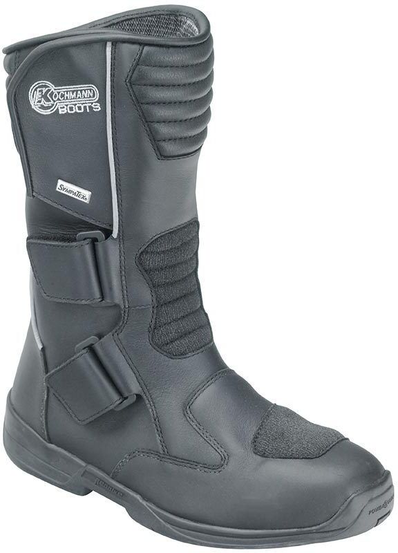 Kochmann Mistral STX wasserdichte Motorradstiefel 45 Schwarz