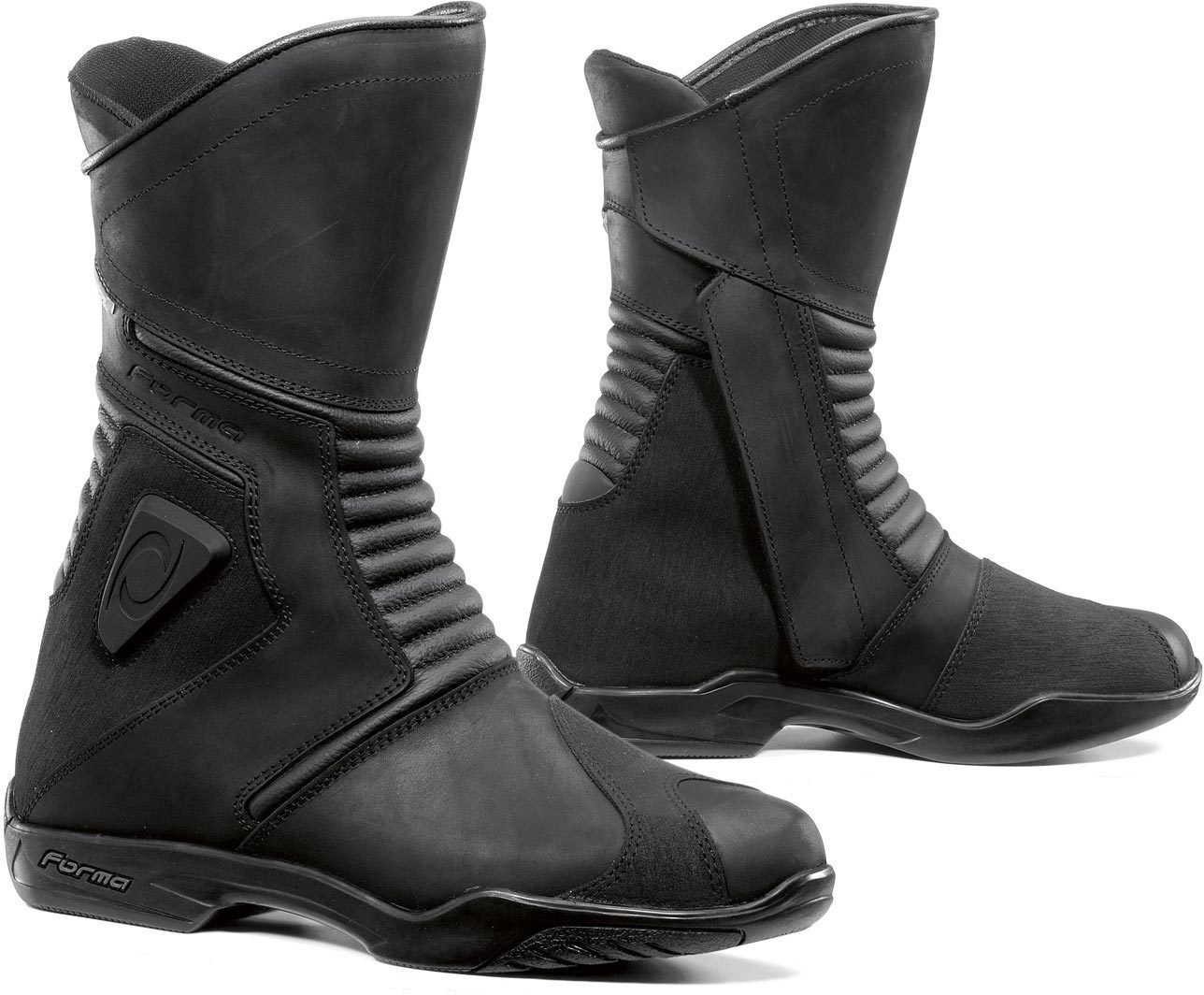 Forma Voyage Dry wasserdichte Motorradstiefel 46 Schwarz