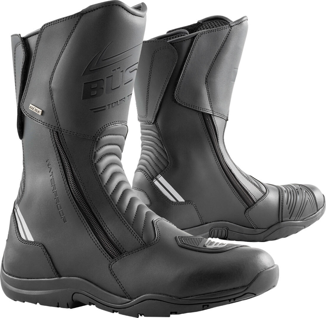 Büse B40 Evo Motorradstiefel 44 Schwarz